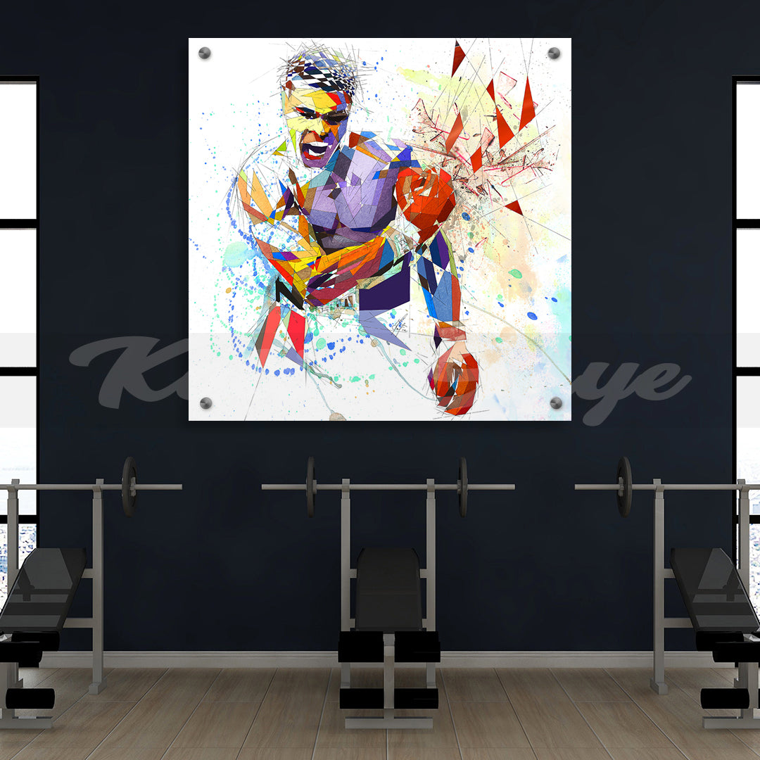 Muhammad Ali Abstract Canvas Wall Art