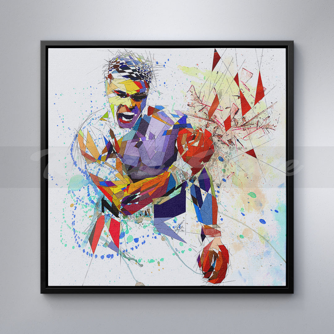 Muhammad Ali Abstract Canvas Wall Art