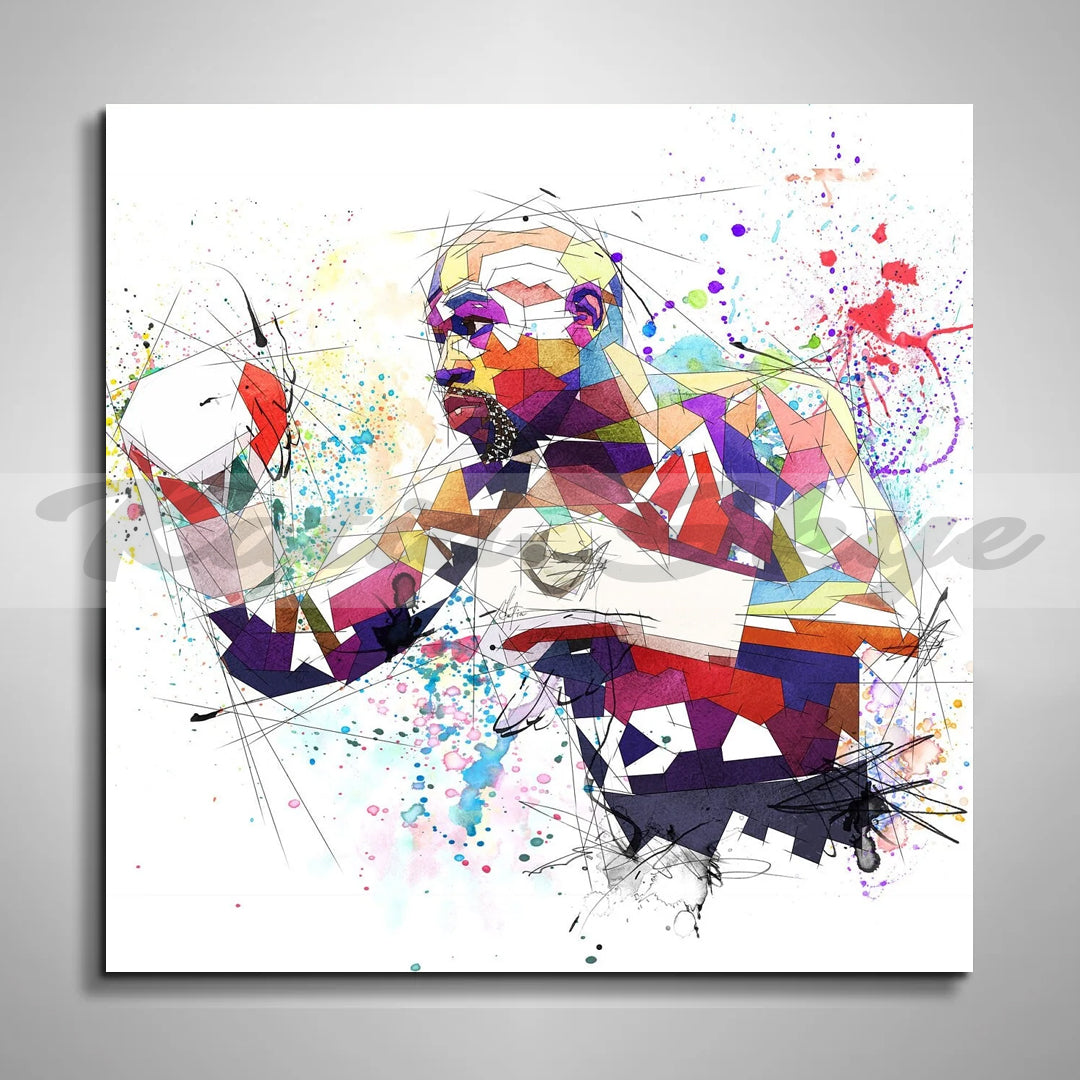 Floyd Mayweather Canvas Wall Art