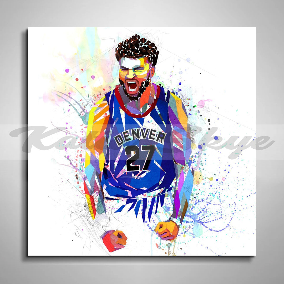 Jamal Murray Canvas Wall Art