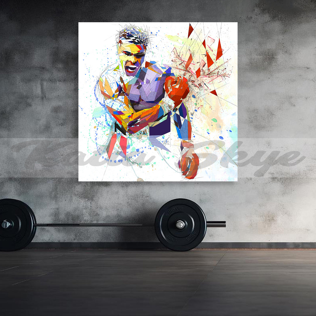 Boxing Canvas Wall Art