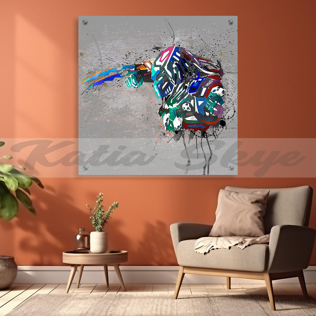Abstract Movie Canvas Wall Art Inspired bib Predator // MOV-PR01