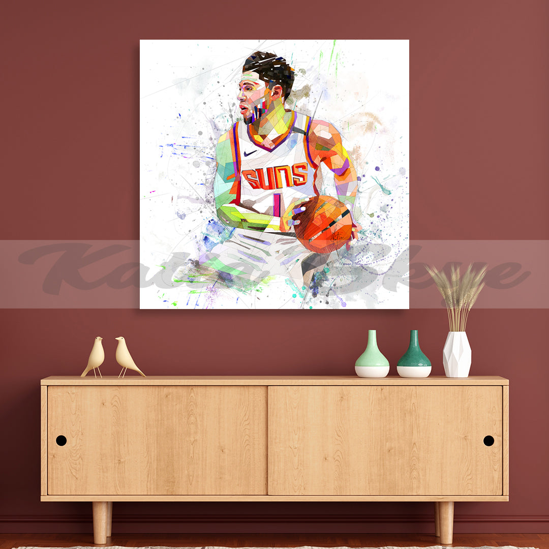 Basketball Canvas Wall Art