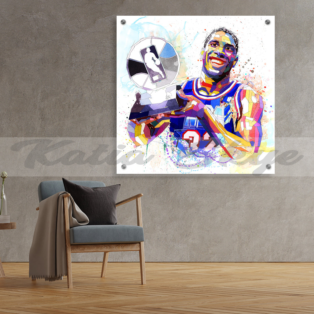 Basketball Canvas Wall Art