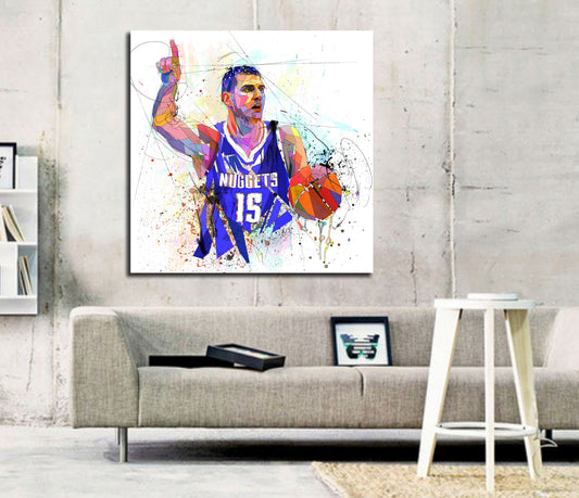 Basketball Canvas Wall Art Inspired