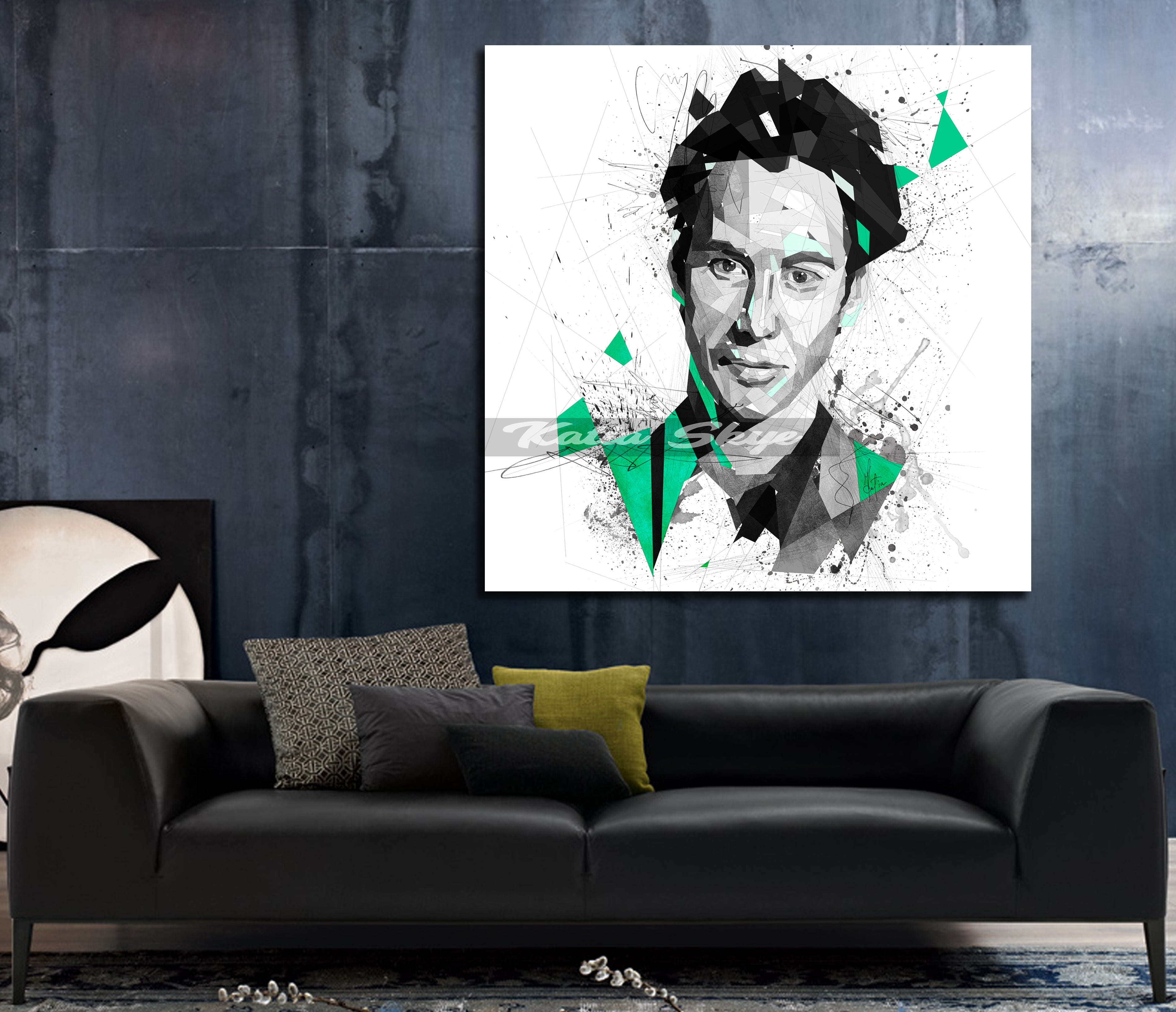 Keanu Reeves Canvas Wall Art
