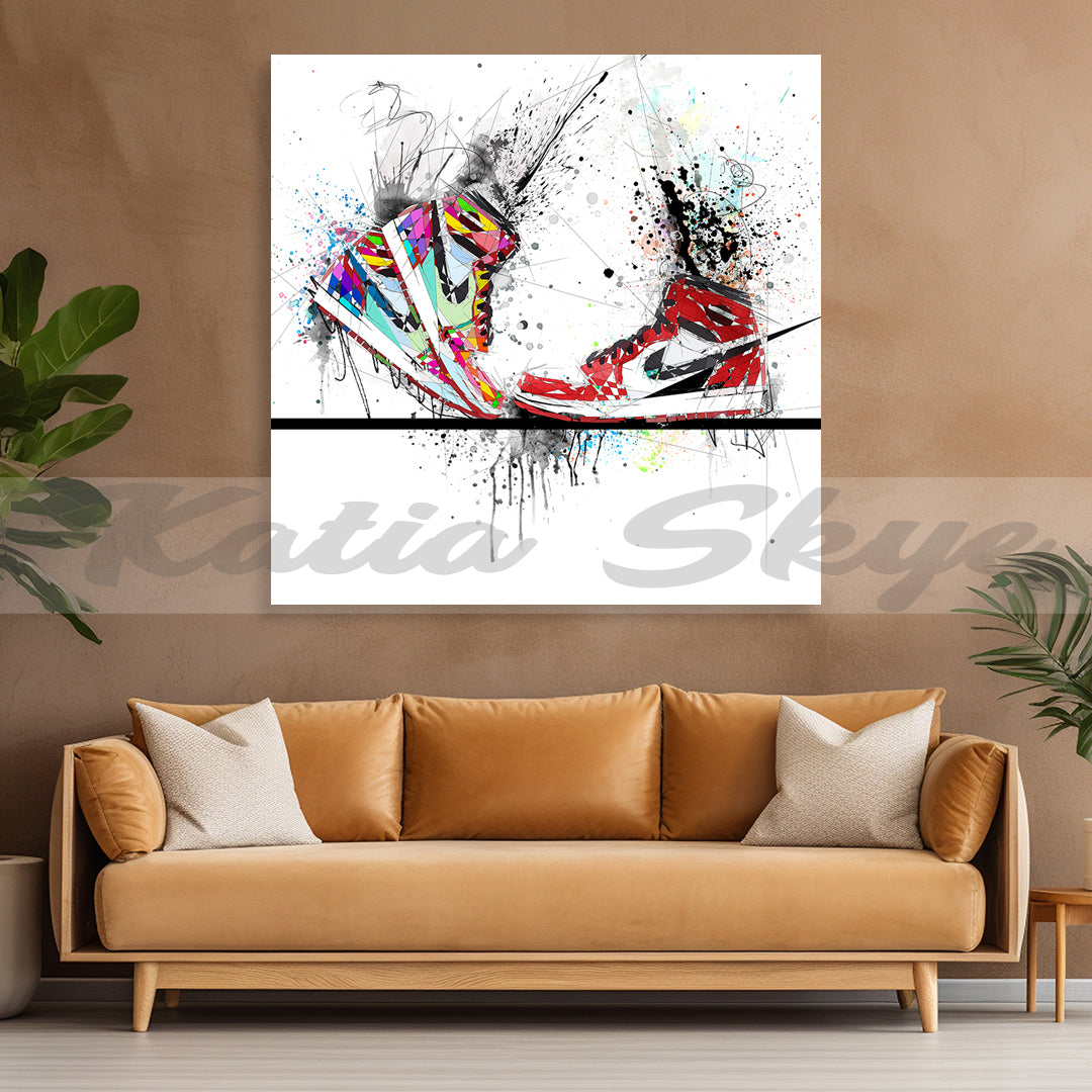 AIR JORDANS SNEAKERS