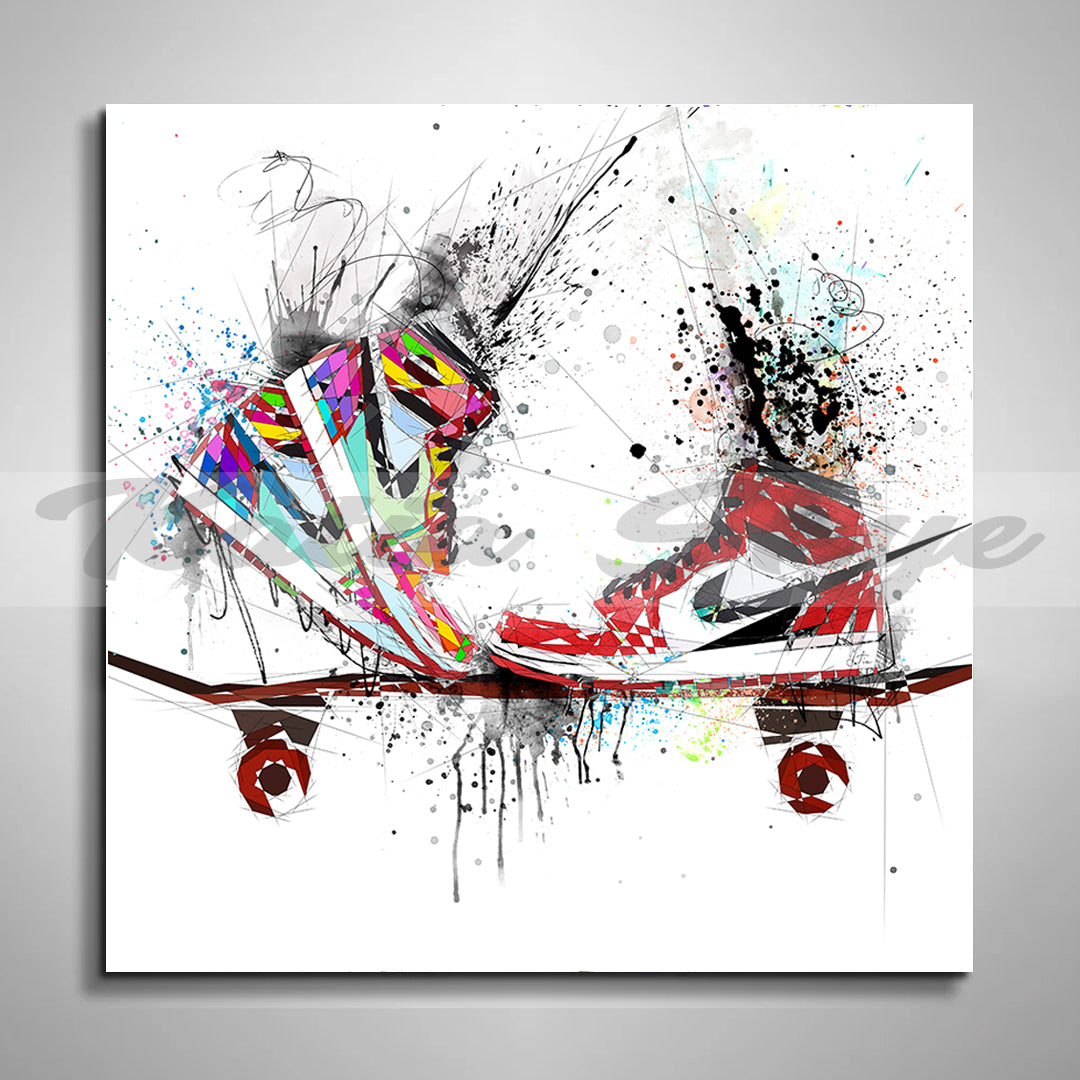Abstract Canvas Wall Art