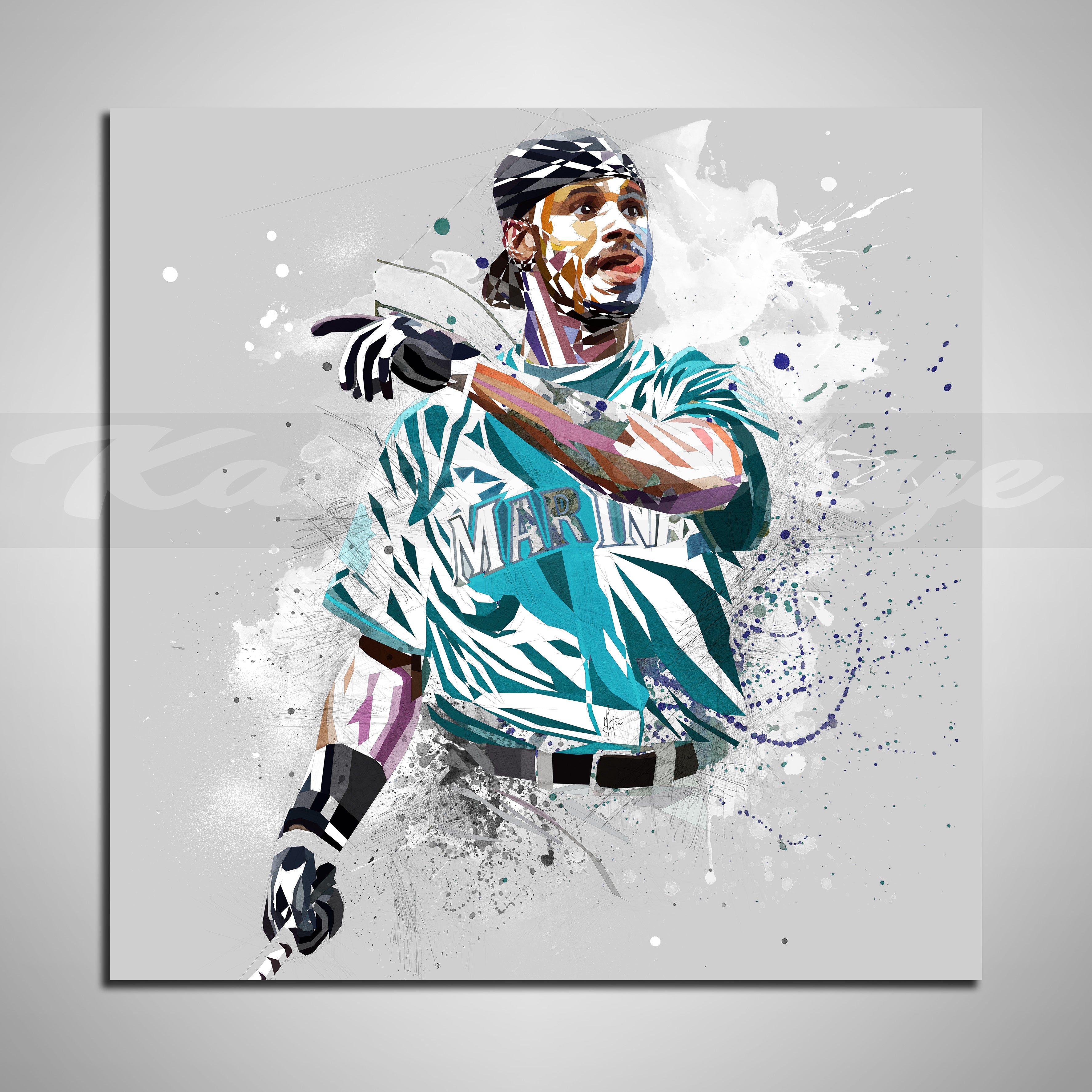 Ken Griffey Jr wall art