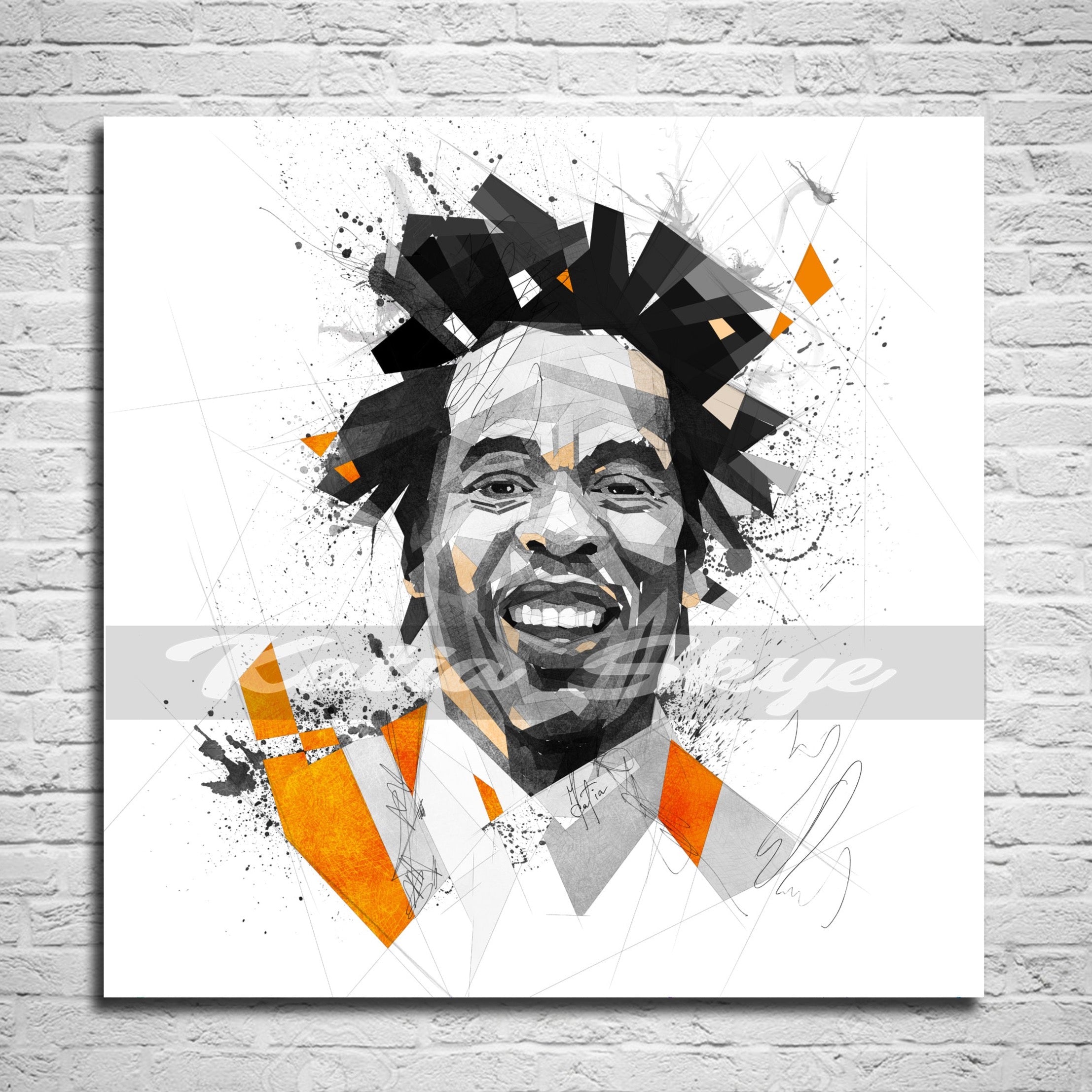 Jay Z Canvas Wall Art