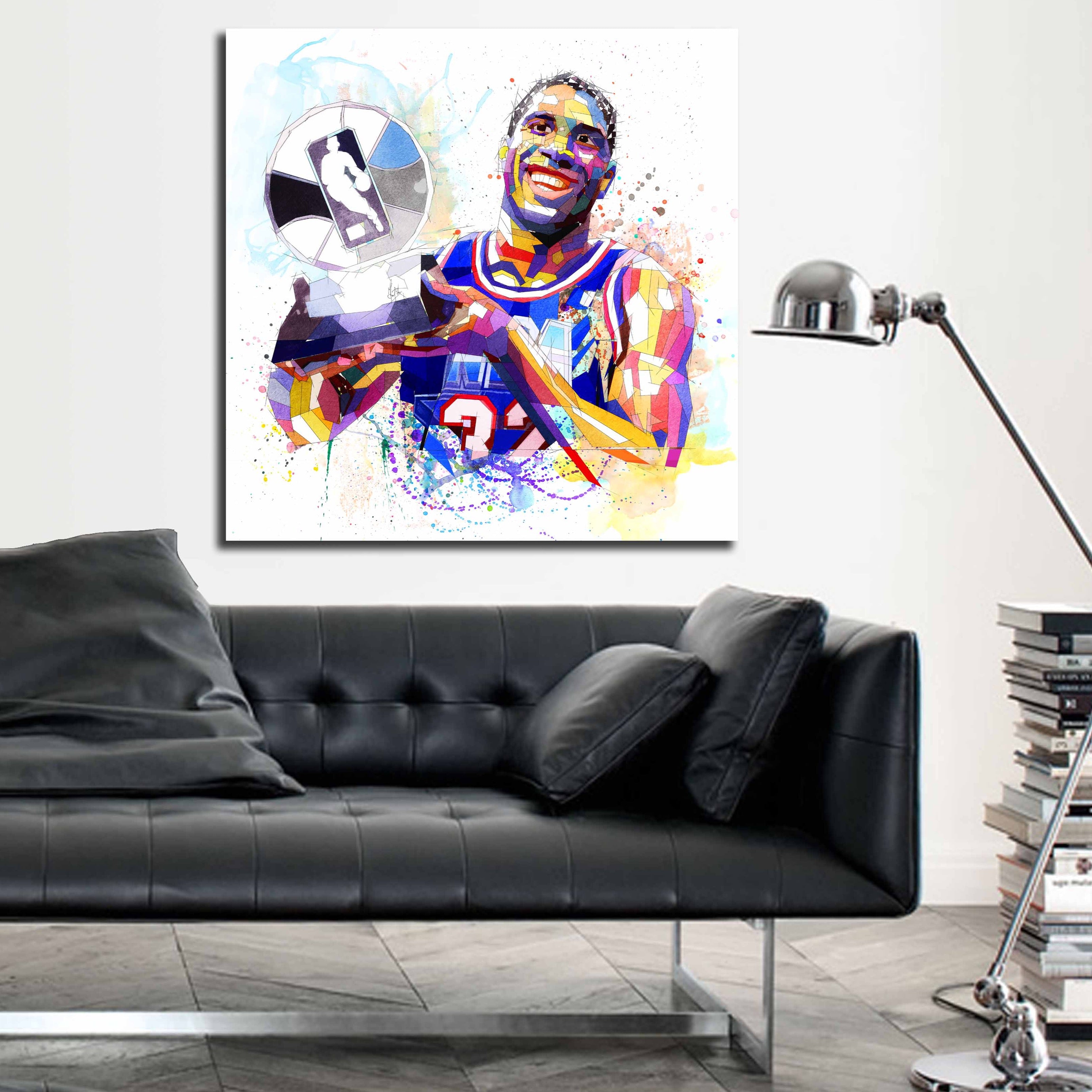 Magic Johnson Canvas Wall Art