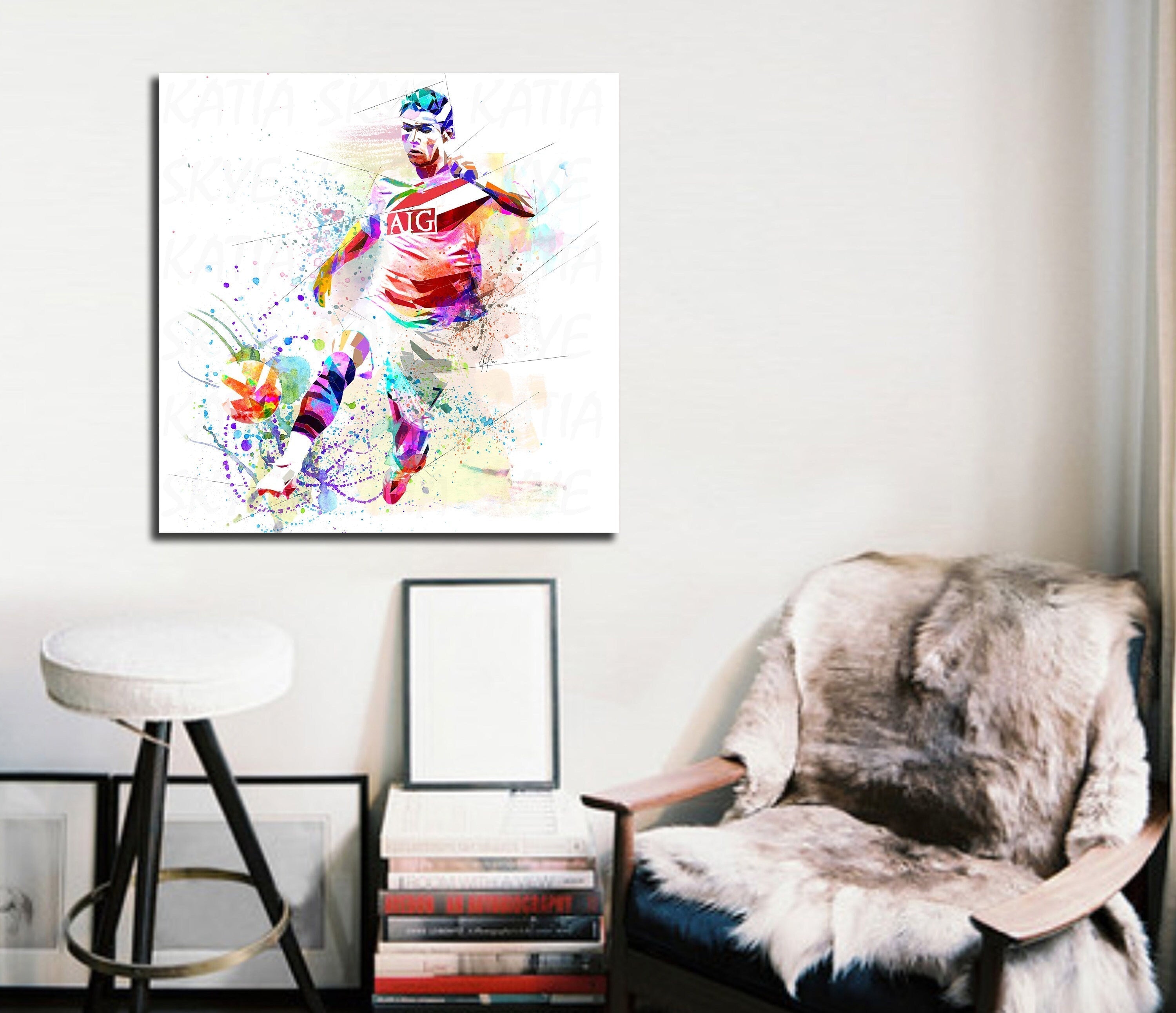 Soccer Canvas Print