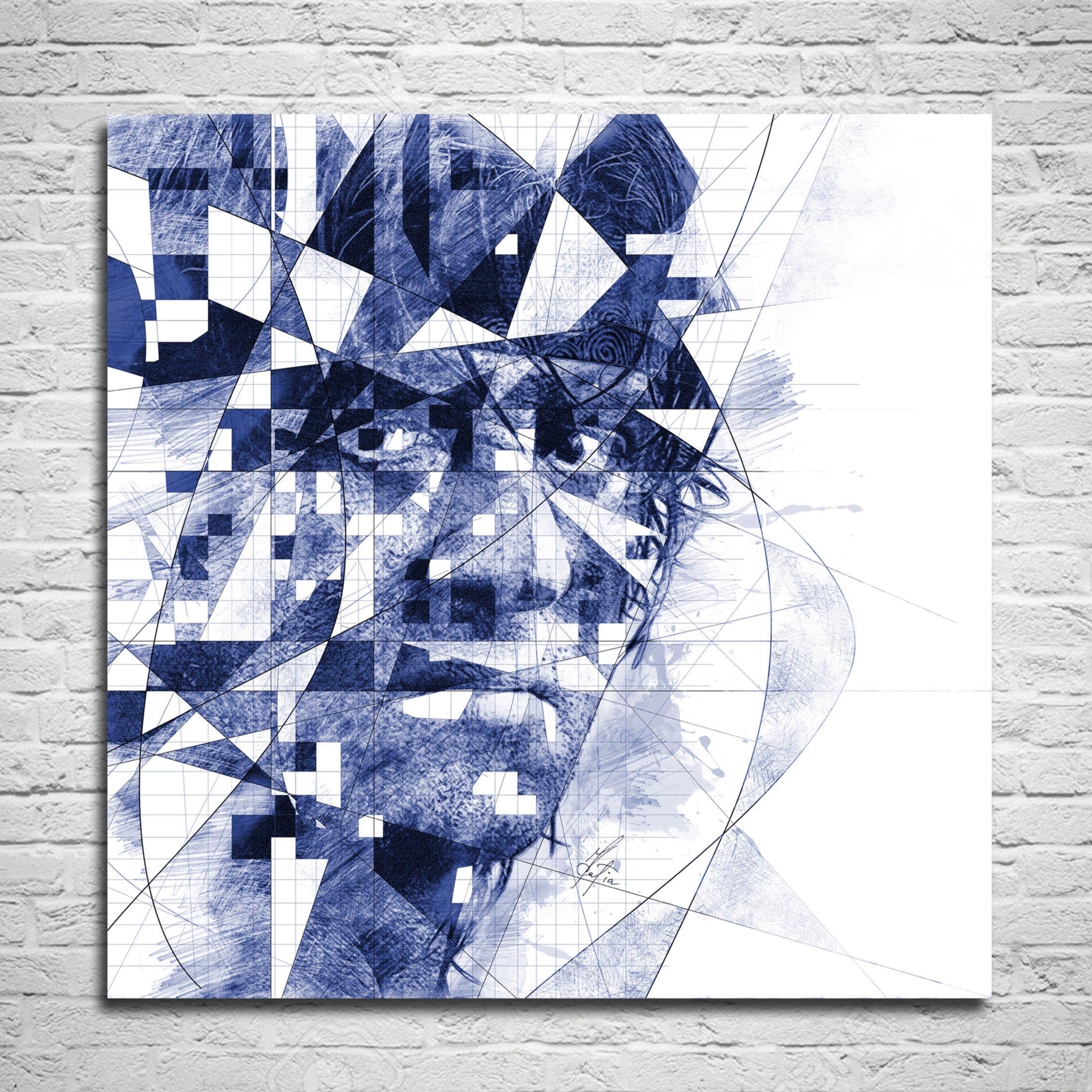 Sylvester Stallone canvas print