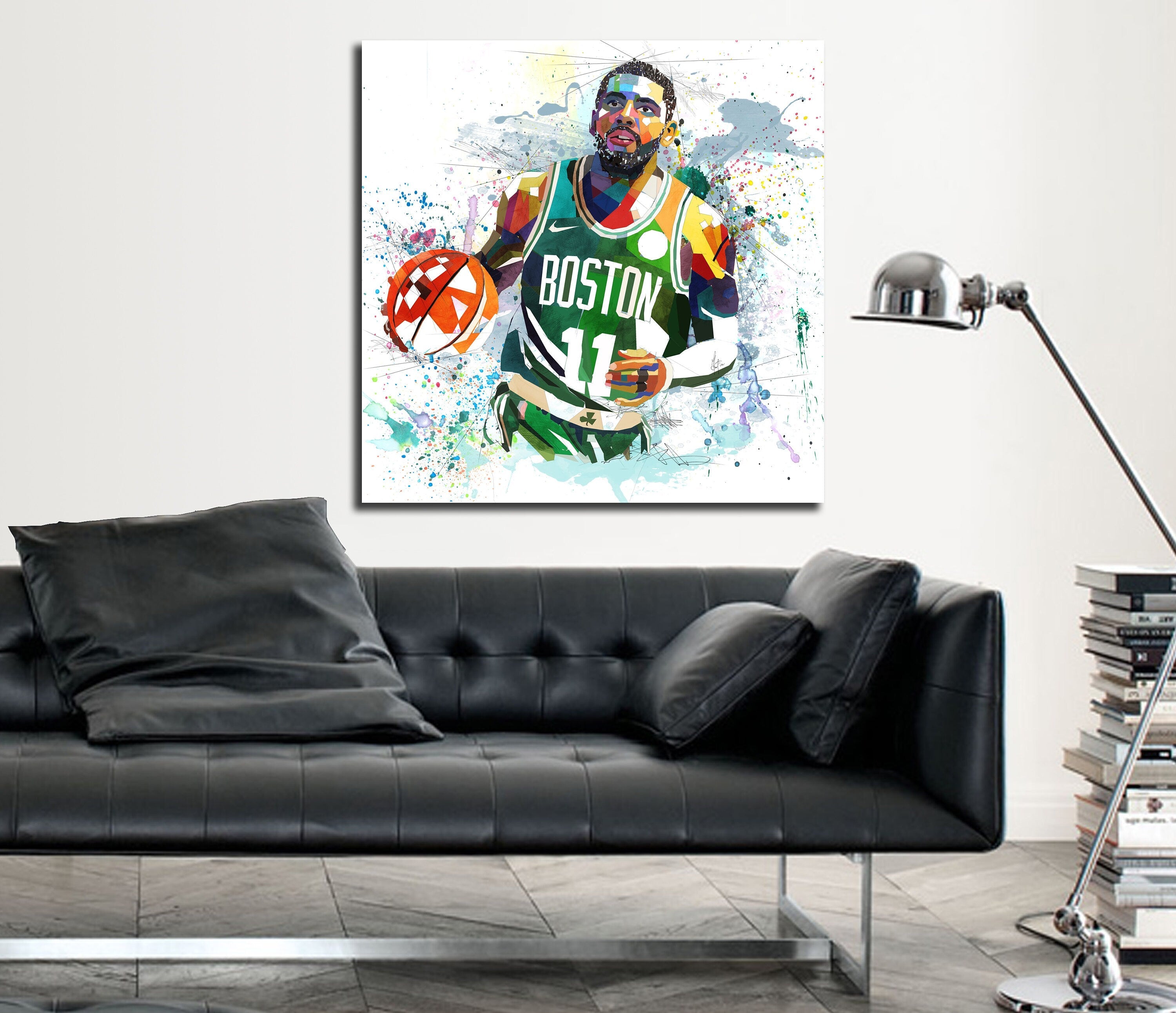 buy canvas print kyrie irving poster basketball wall art- katiaskye