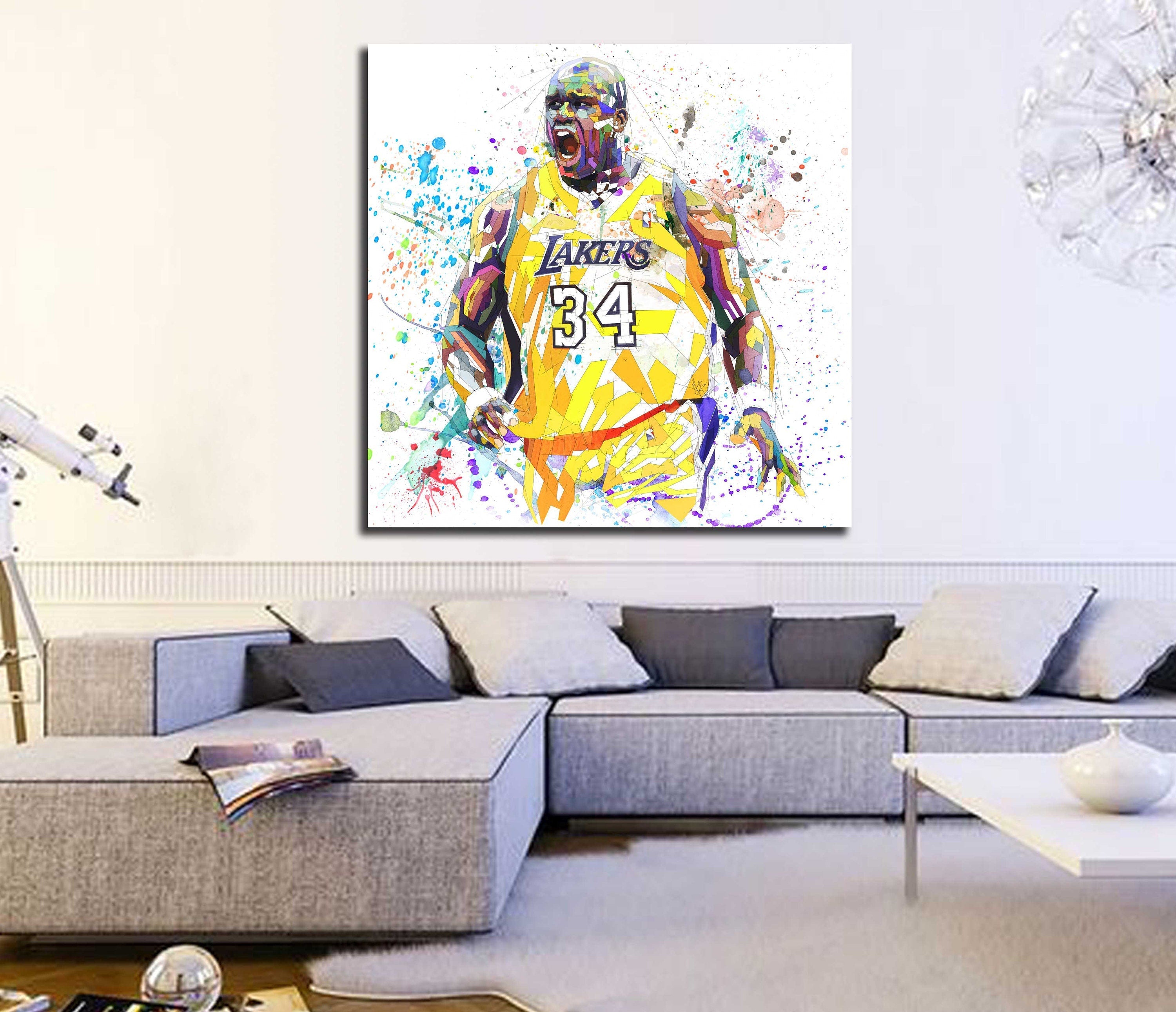 buy canvas print shaquille