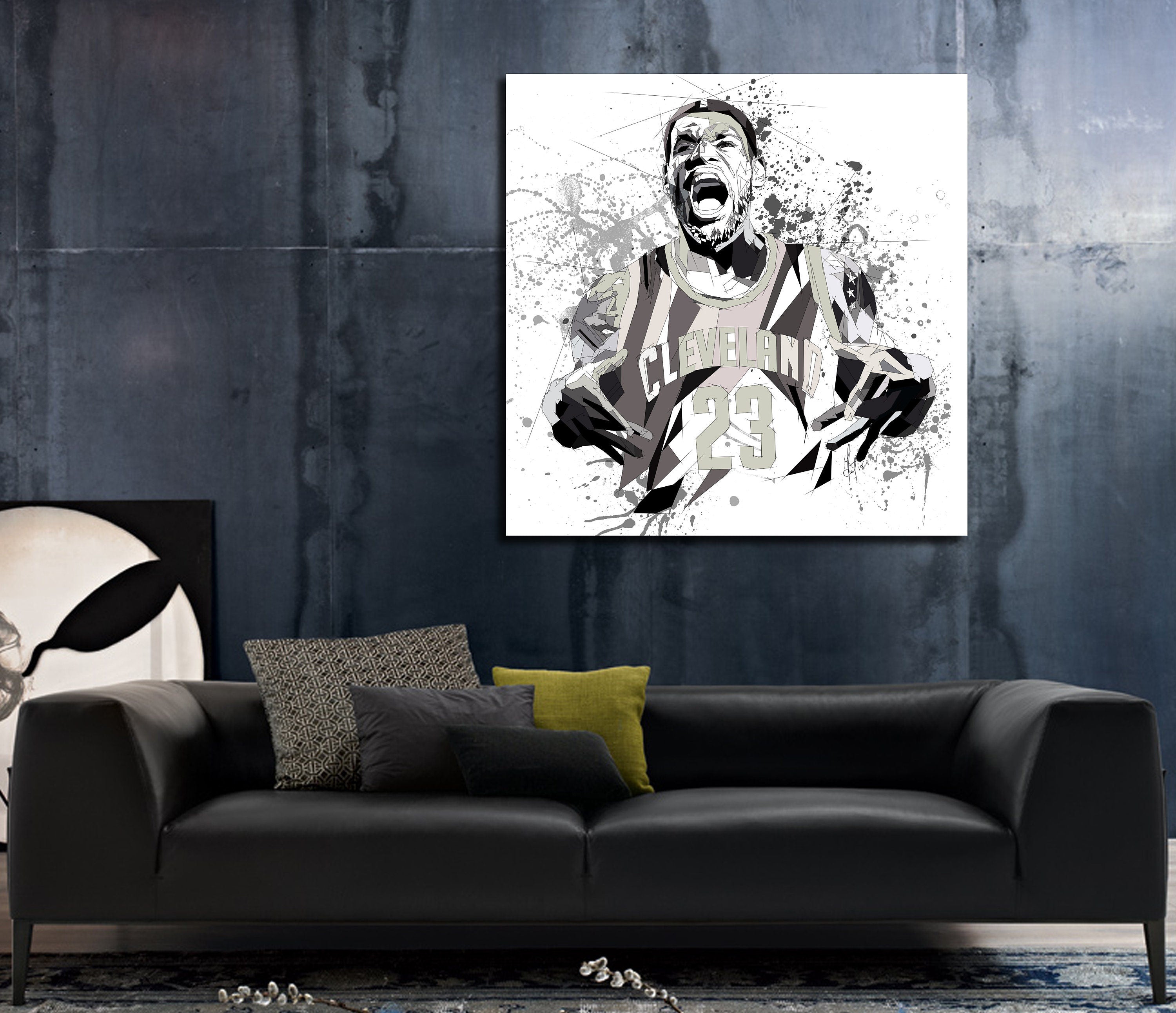 Basketball Canvas Wall Art
