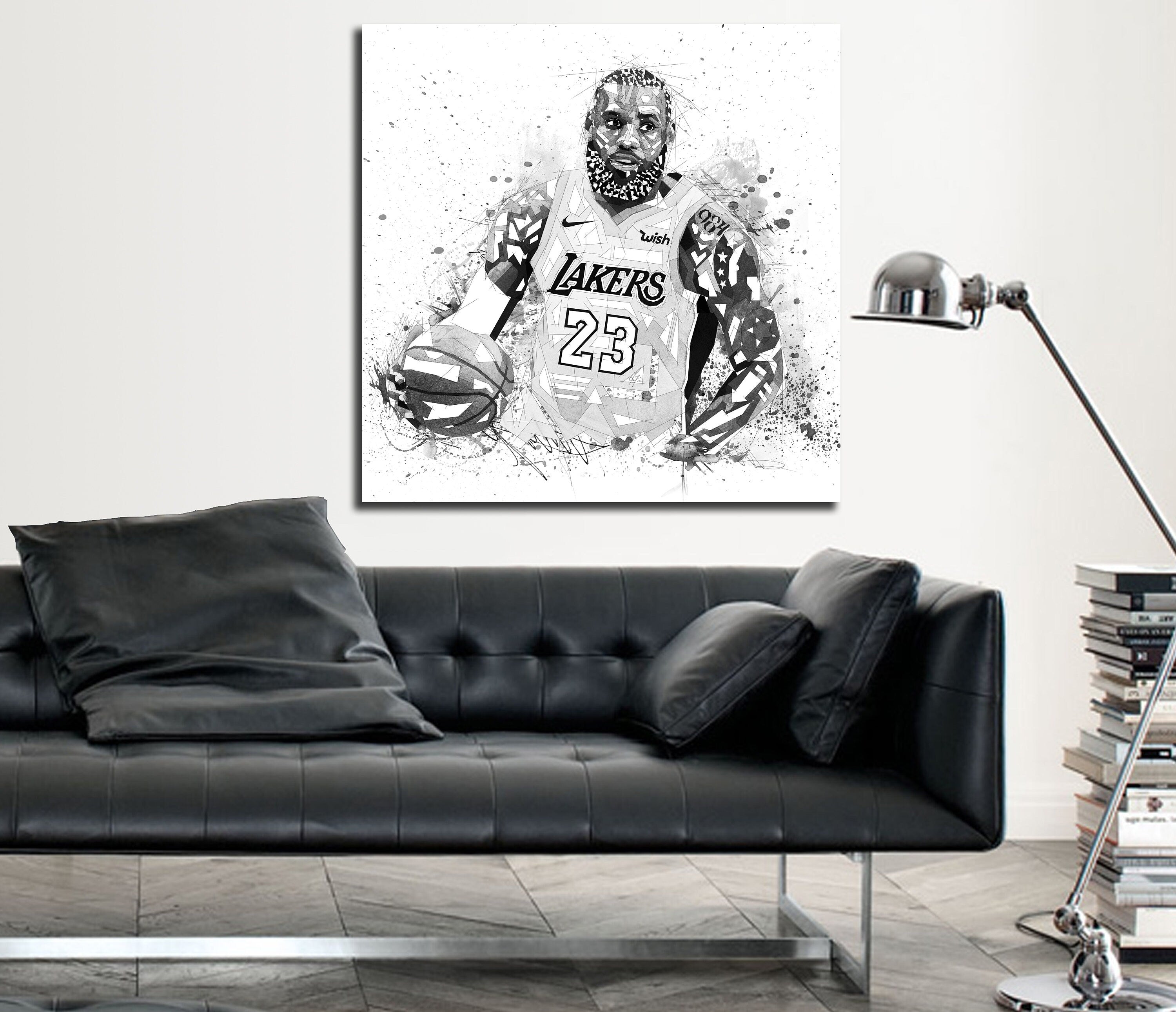 Basketball Canvas Wall Art