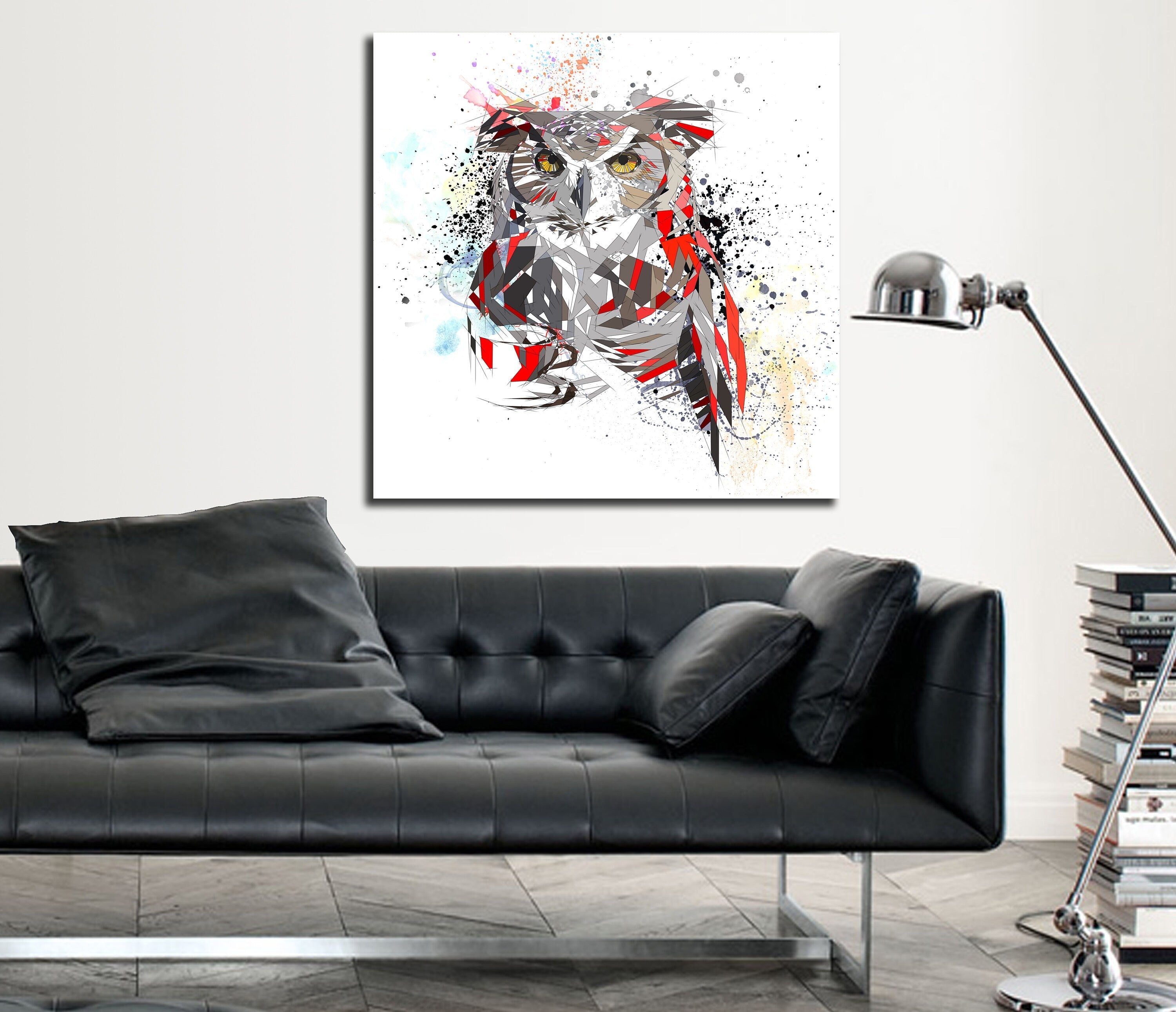 5" thick canvas stretched