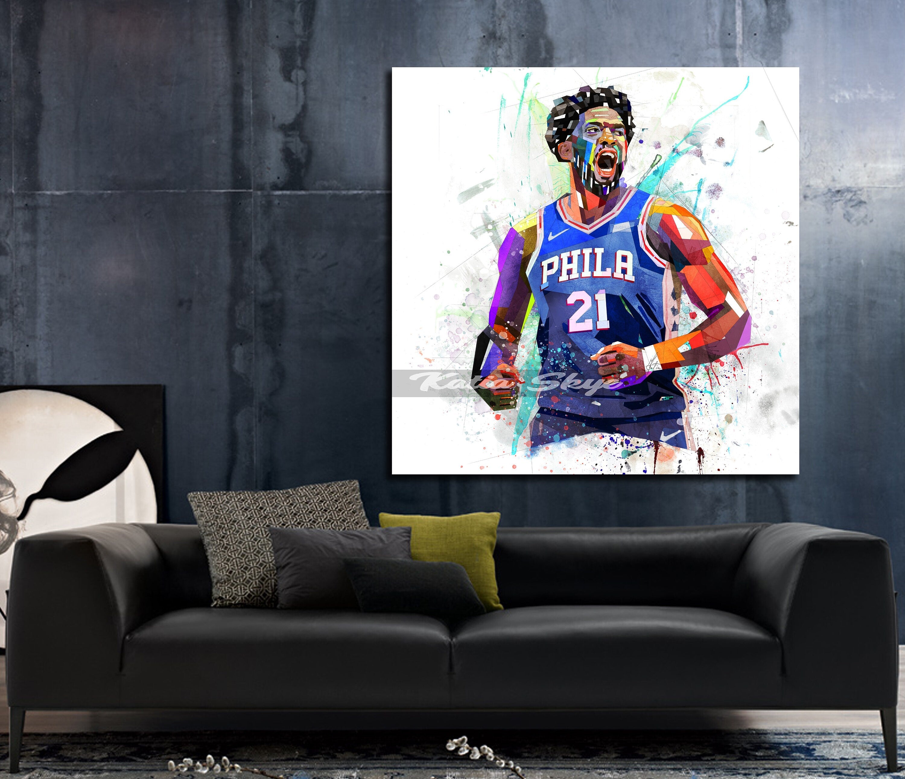 Basketball Canvas Wall Art