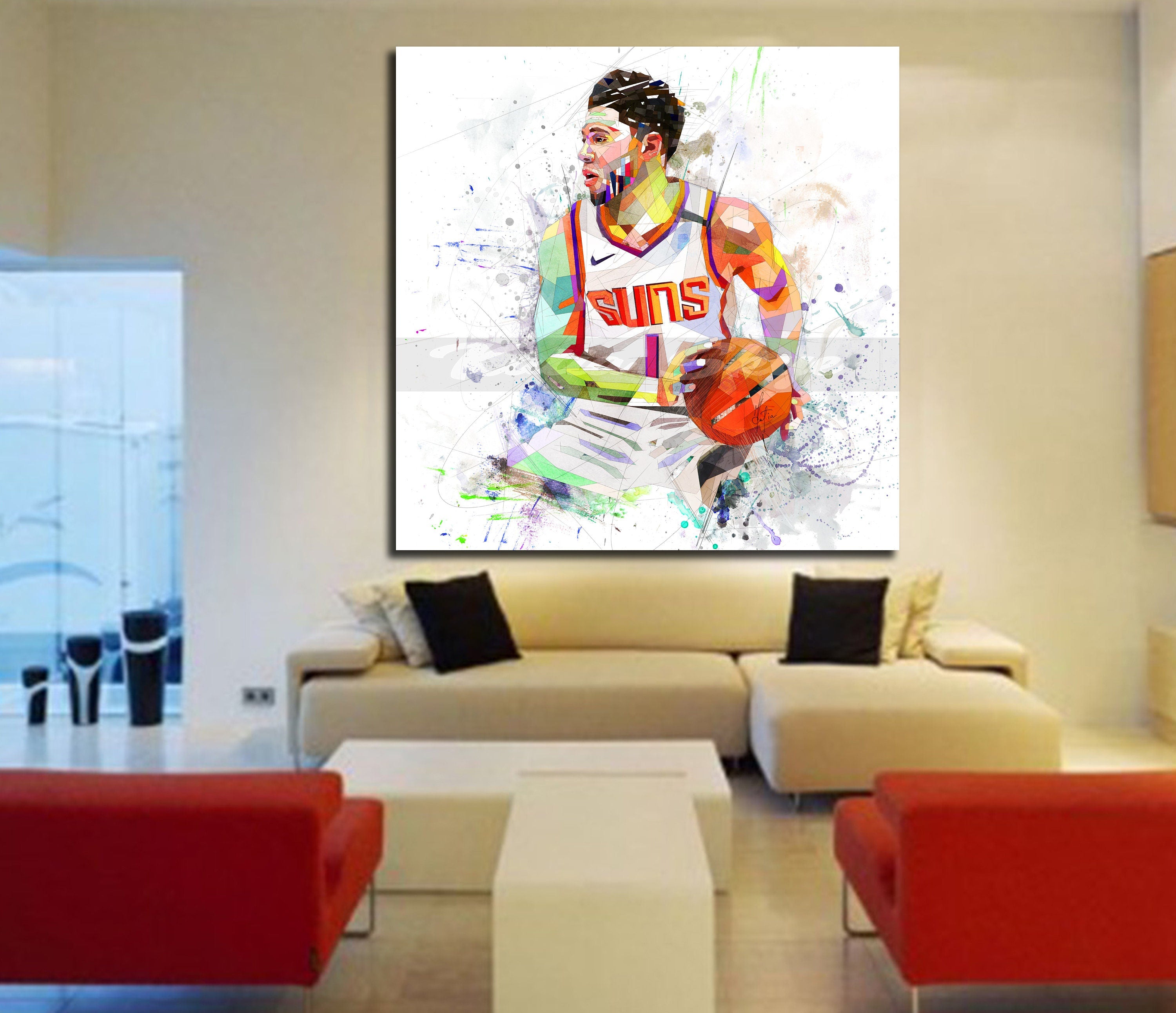 Davin Booker Canvas Wall Art