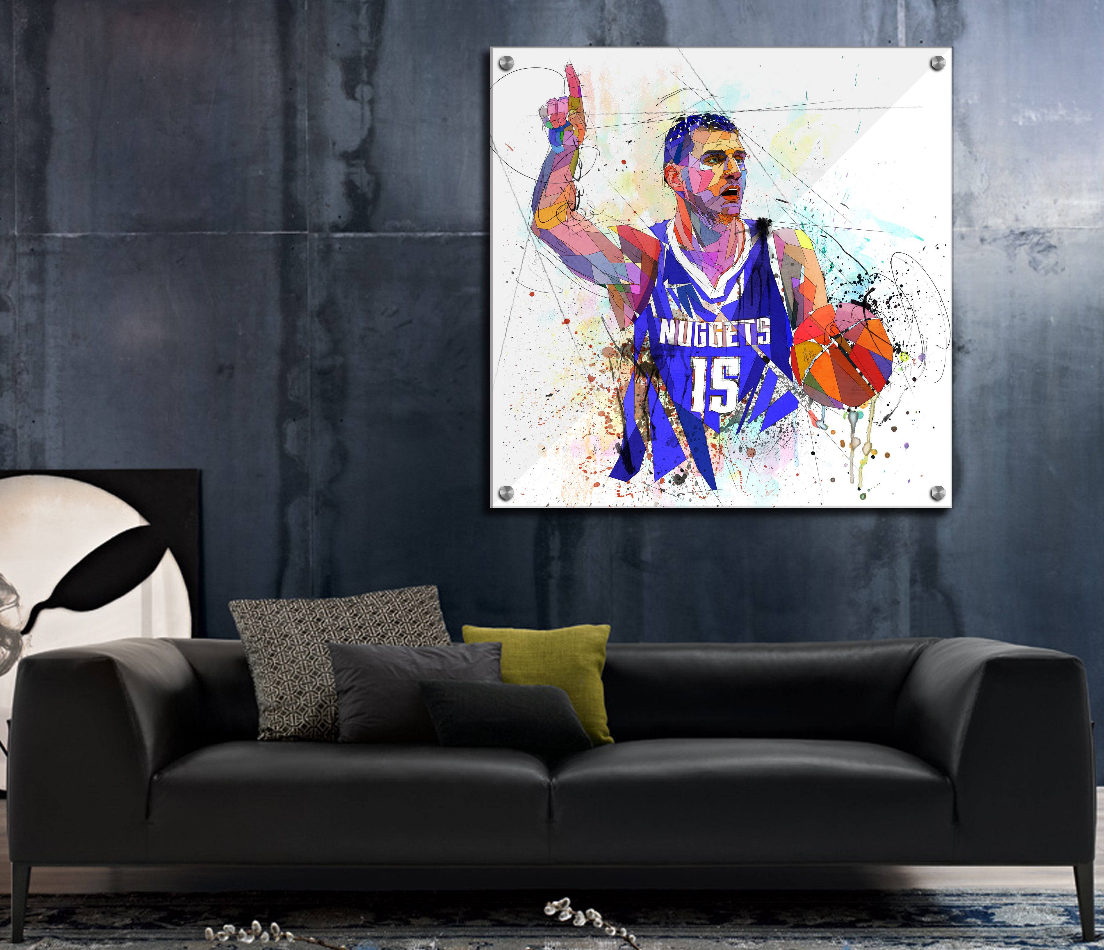 Nikola Jokic Canvas Wall Art