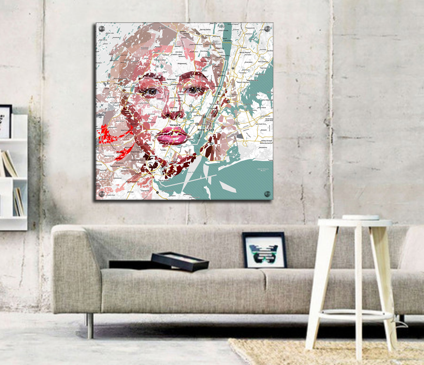 Map Wall Art