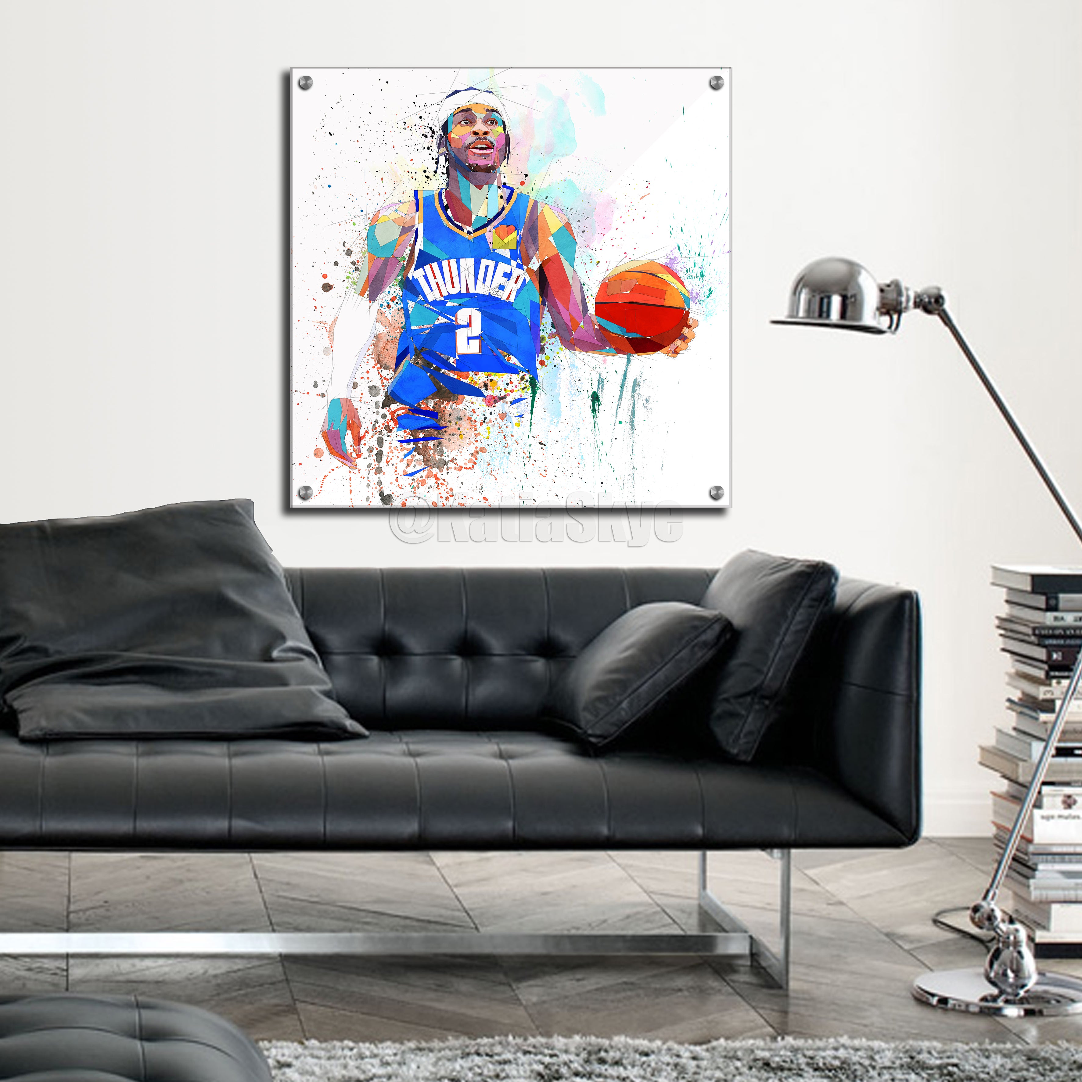 Canvas Print Basketball Wall Art Inspired