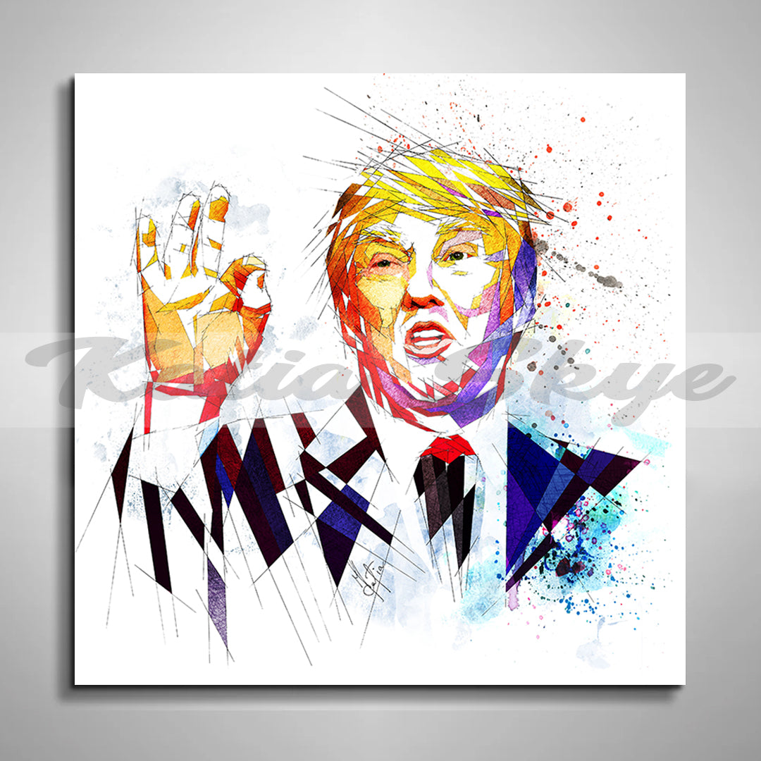 Donald Trump Canvas Wall Art