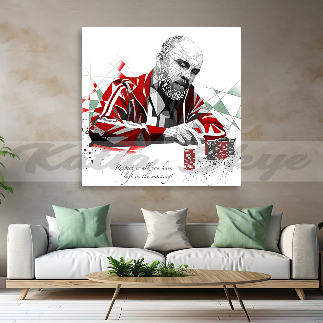 Teddy KGB Canvas Wall Art