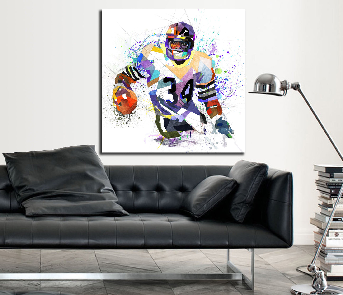 American Football Canvas Wall Art