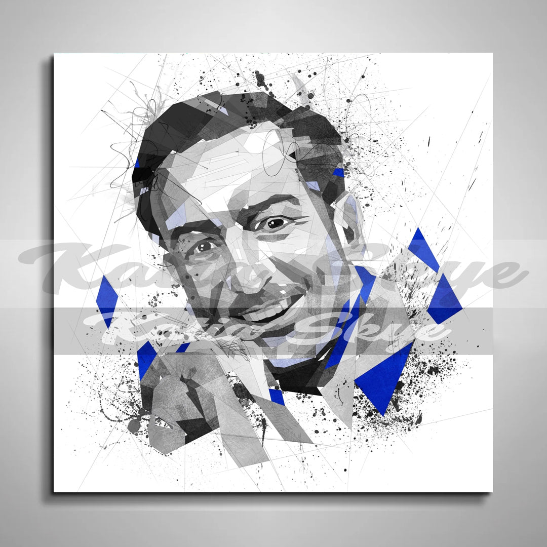 Robin Williams Canvas Print Abstract Canvas Wall Art Movie Poster