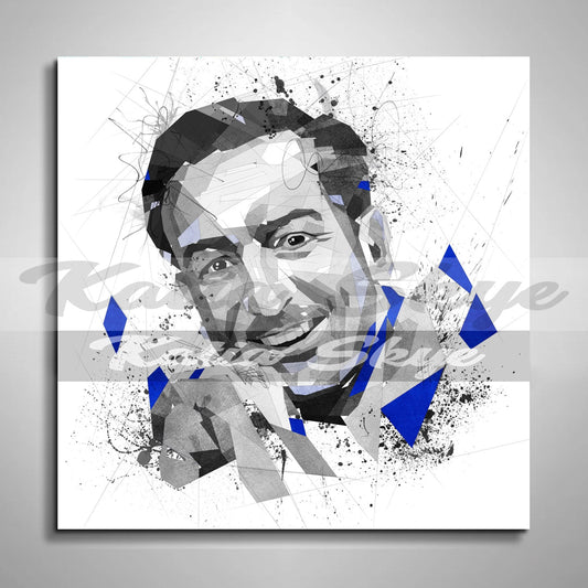 Robin Williams Canvas Print Abstract Canvas Wall Art Movie Poster