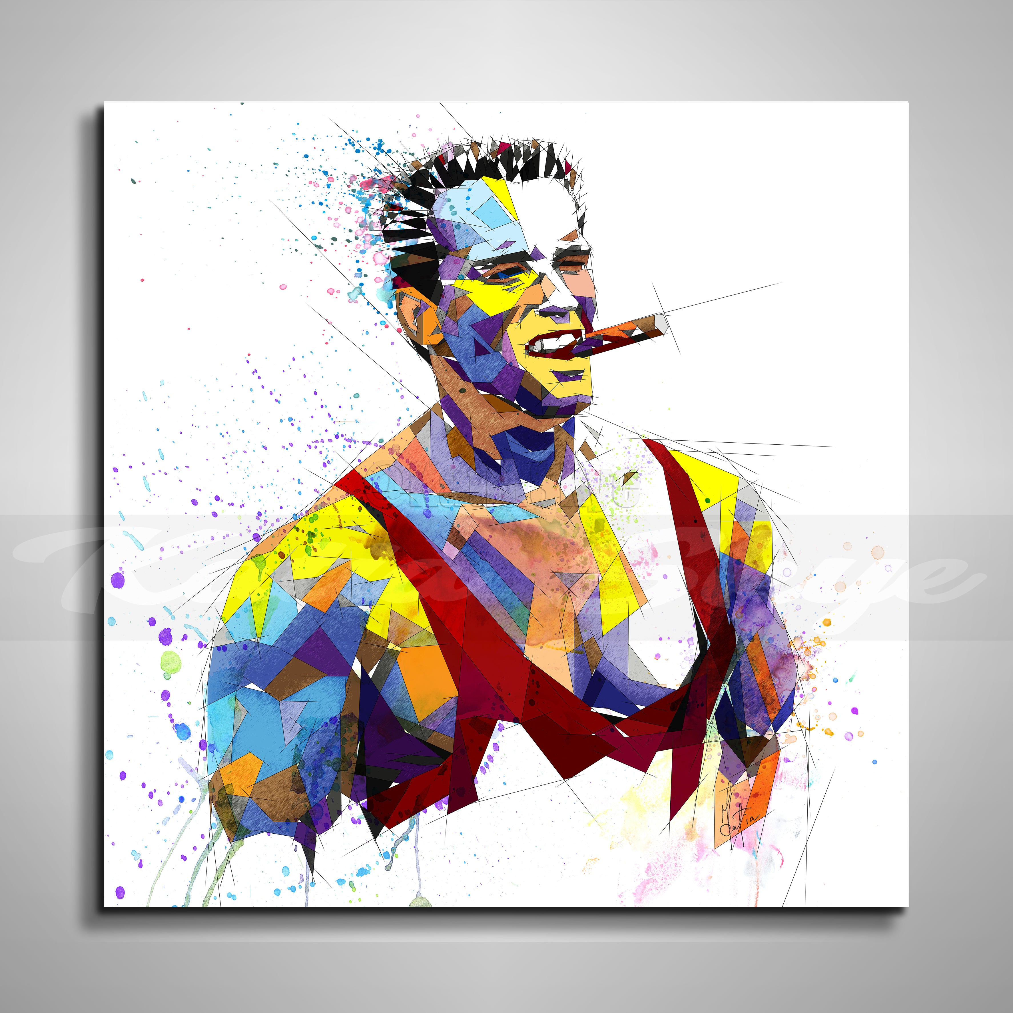 Canvas Print Arnold Schwarzenegger Wall Art
