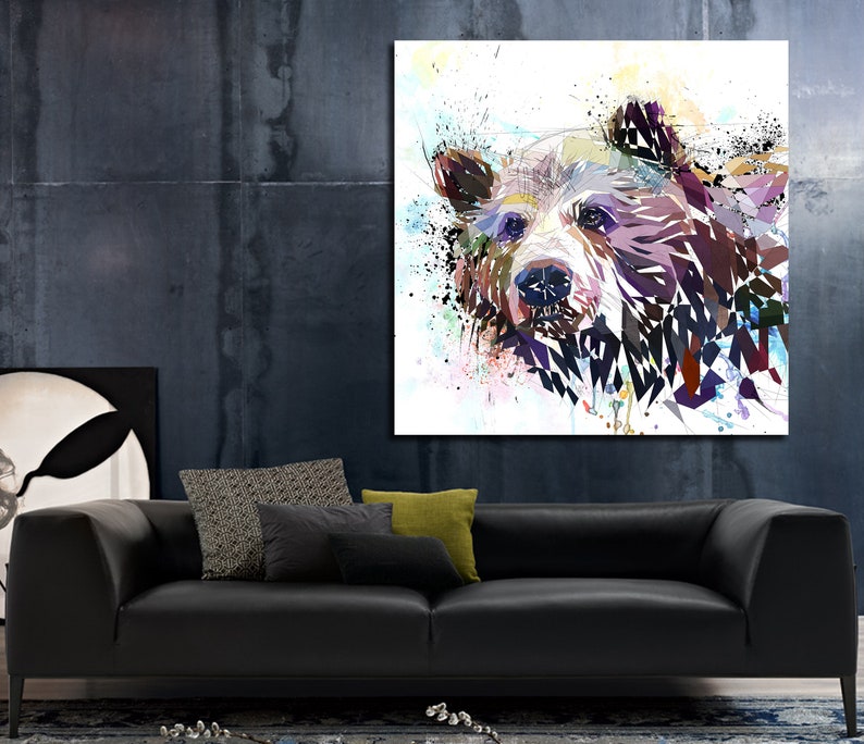 Bear Canvas Print