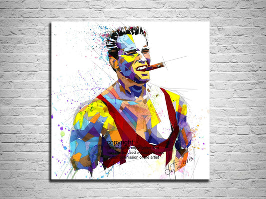 Arnold Schwarzenegger wall art 