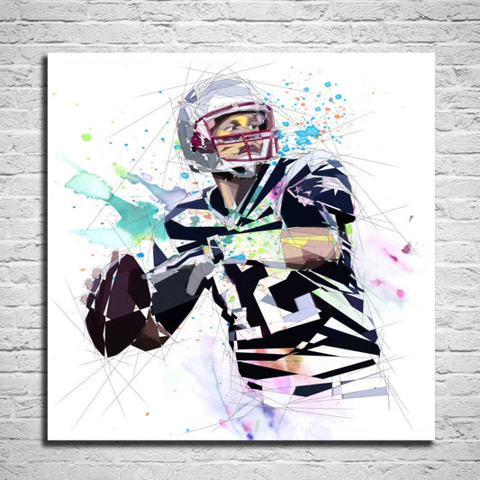Tom Brady wall art