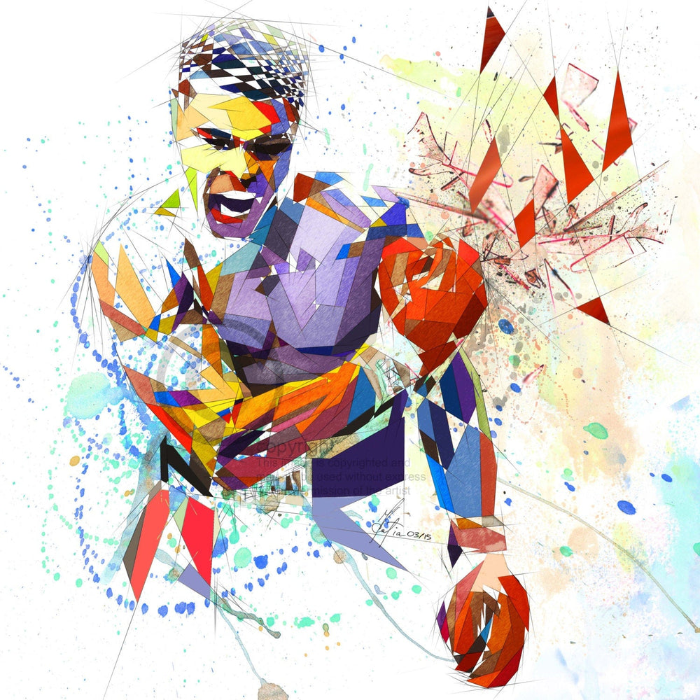 Muhammad Ali canvas print