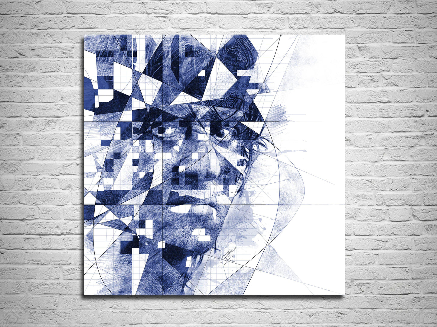 Sylvester Stallone canvas print