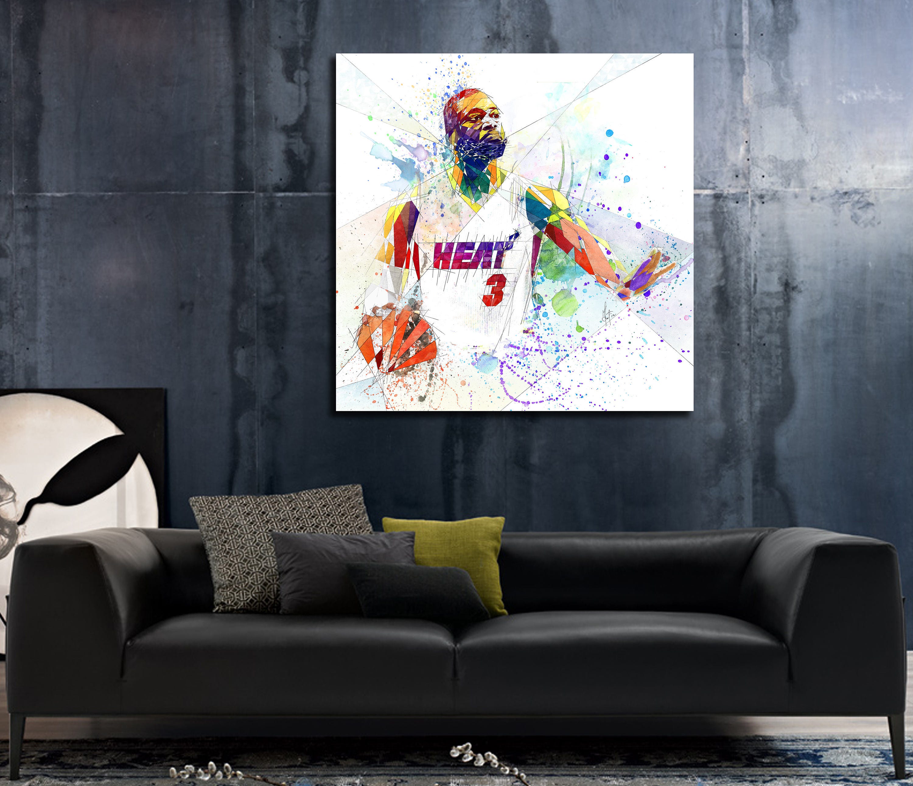 Basketball Canvas Wall Art