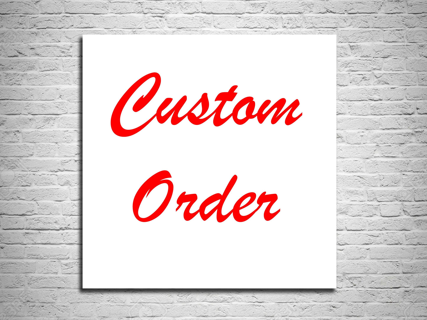 Custom Canvas Print Wall Art - Choose Your favorite Athlete or Any Picture