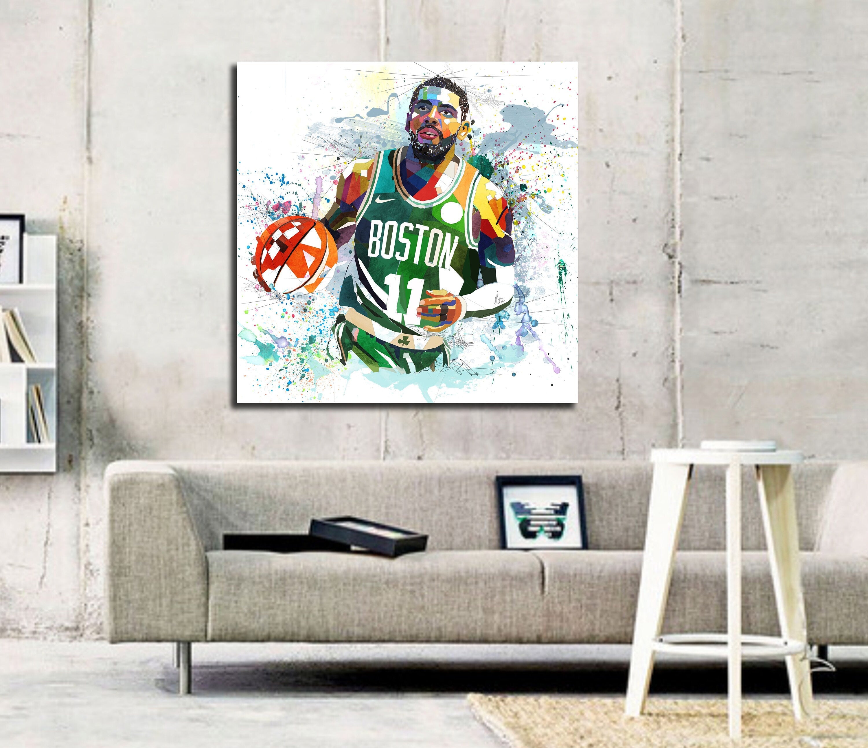 Kyrie Irving canvas wall art
