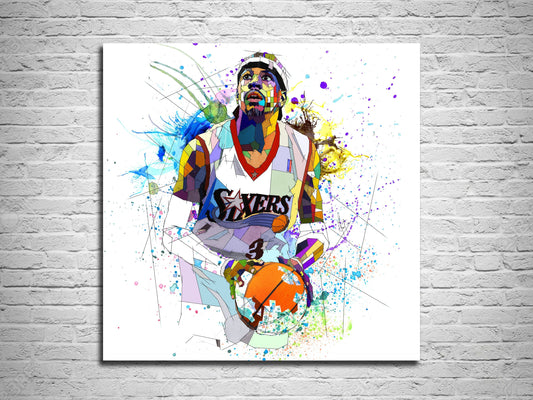 Allen Iverson Wall Art