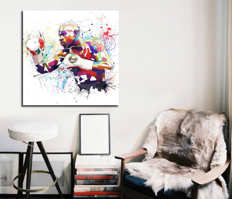 CANVAS PRINT Boxing Poster