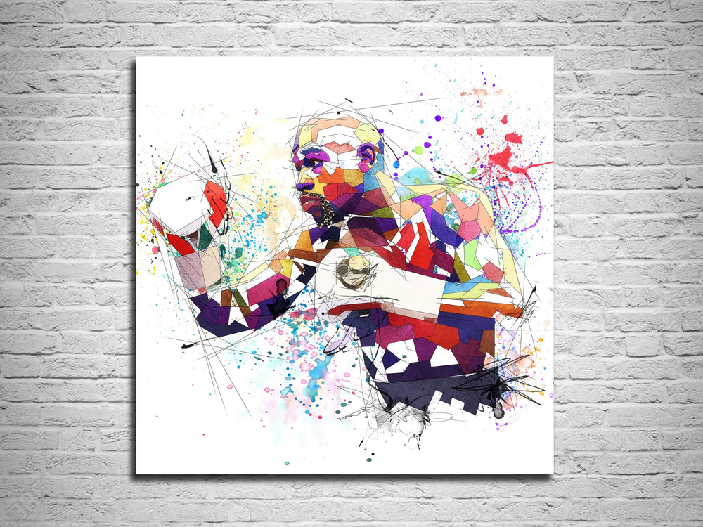Floyd Mayweather wall art