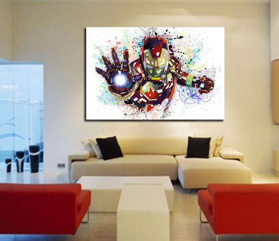 Iron man wall decor