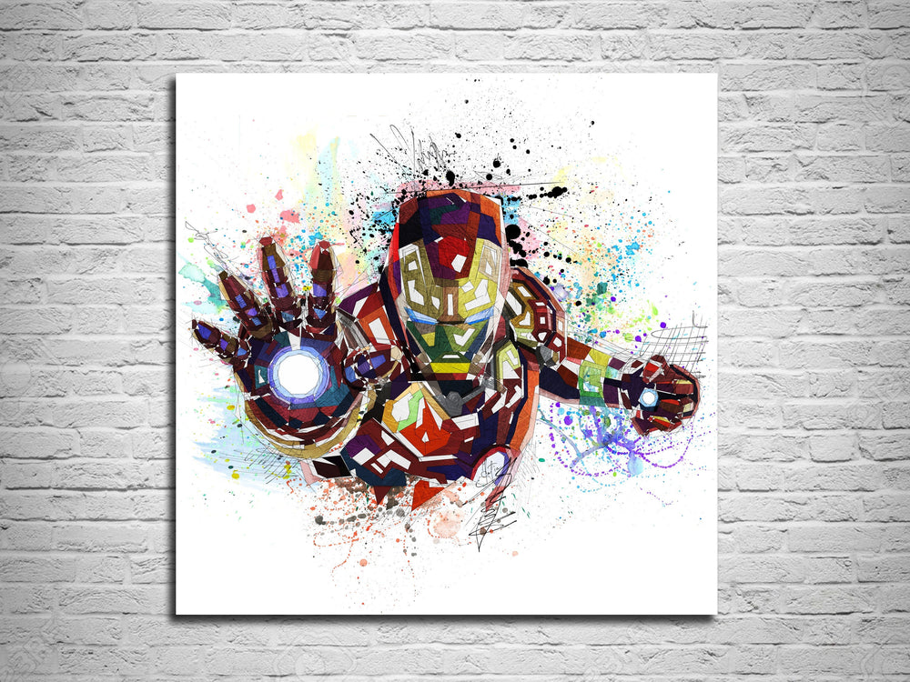 iron man wall art