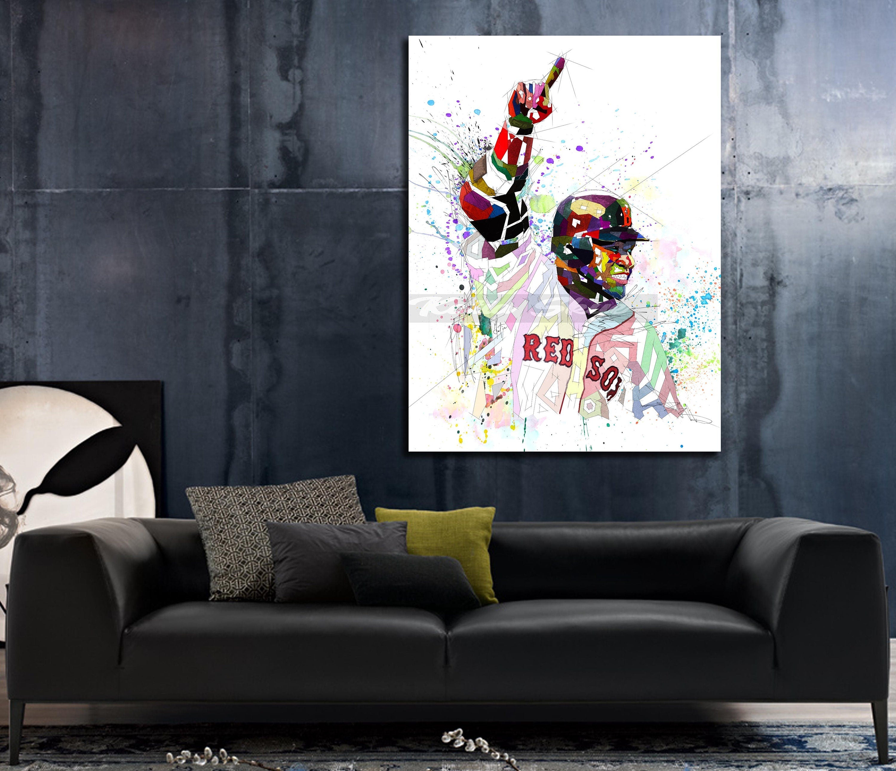 David Ortiz Canvas Wall Art