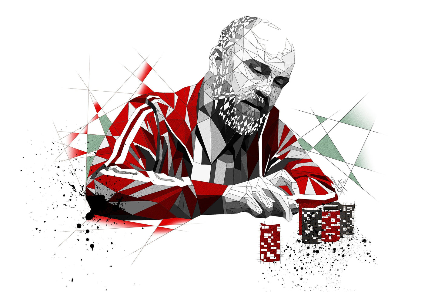 Poker Chips Art