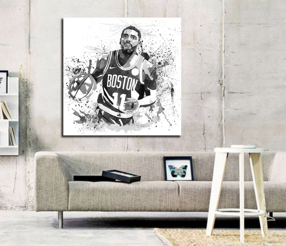 Kyrie Irving cavas print wal art
