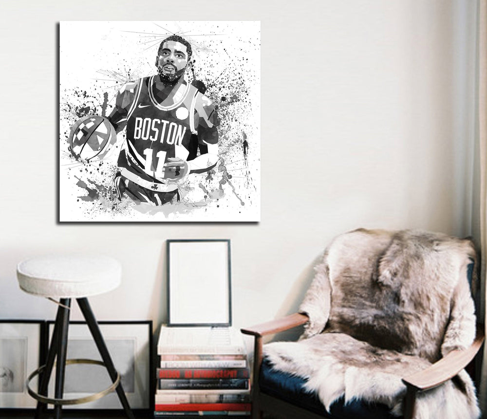 Kyrie Irving basketball sports wall art